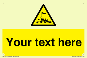 Custom Warning wind over tide conditions